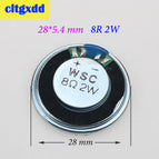 1W 2W 8R Acoustic Loudspeaker 8 Ohm 1W 2W Speaker Diameter 20 23 26 28 32 36 40 50 57 mm Round Speakers For Audio Diy Electronic