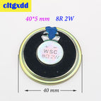1W 2W 8R Acoustic Loudspeaker 8 Ohm 1W 2W Speaker Diameter 20 23 26 28 32 36 40 50 57 mm Round Speakers For Audio Diy Electronic