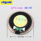 1W 2W 8R Acoustic Loudspeaker 8 Ohm 1W 2W Speaker Diameter 20 23 26 28 32 36 40 50 57 mm Round Speakers For Audio Diy Electronic
