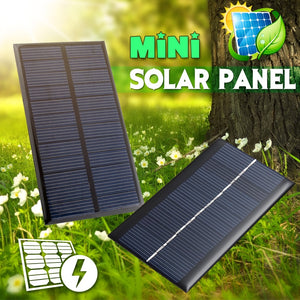 1W Panel Solar 6V for Chargers Cell Phone Power DIY Light Battery Portable Mini Module Toys