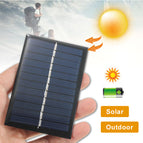 1W Panel Solar 6V for Chargers Cell Phone Power DIY Light Battery Portable Mini Module Toys