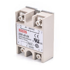 1pc 3-32VDC to 24-380VAC SSR-40DA Solid State Relay Module SSR-40 DA SSR 40A for PID Temperature Controller Voltage Transformer