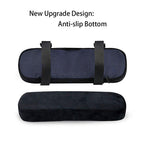 1pc Armrest Pads Covers Foam Elbow Pillow Forearm Pressure Relief Arm Rest Cover For Office Chairs Wheelchair Comfy Chair
