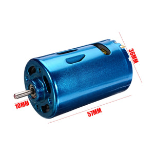 1pc Blue RS-550 DC Motor High Speed Large Torque RC Car Boat Model 12V 24V 30000RPM