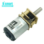 1pc Bringsmart N20 Micro motor Electric gearbox motor 3v 6v 12v 15/30/50/60/100/200/300/500/600/1000/1500rpm
