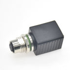 1pc M12 4 Pin D Encoding To RJ45 Female Connector M12 8 Pin A-coding Male Connector Gigabit Ethernet Plug Adapter