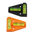 1pc Mini T Type Spirit Level Measurement Instrument Triangular Level T-type Spirit Bubble Shell Plastic Measuring Tools