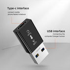 1pc Newest Type-c To USB 3.0 Adapter Charging Adapter USB C Female Hard Drive USB 3.0a Male Converter For Samsung Xiaomi Huawei
