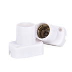 1pc Square Lamp Holder for E17 E14 LED Light Bulbs Aging-Test Light Base
