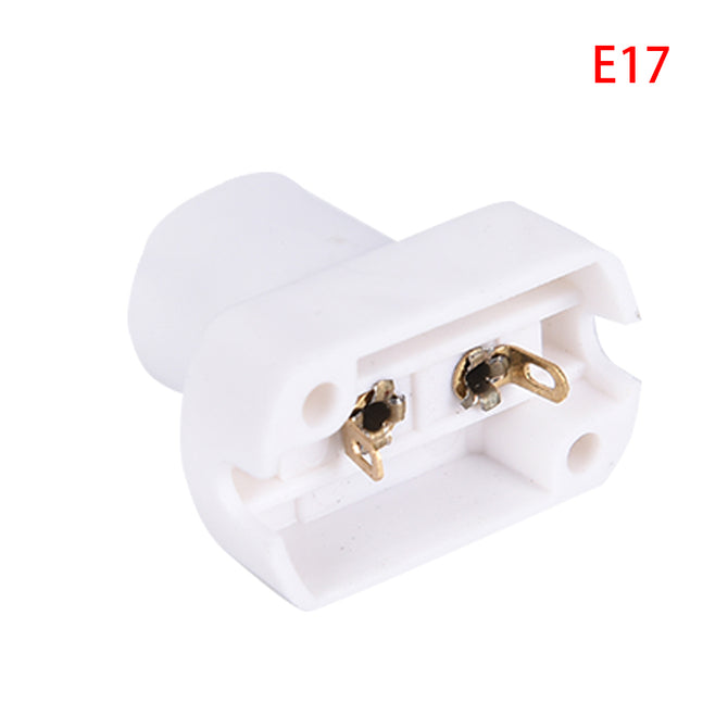 1pc Square Lamp Holder for E17 E14 LED Light Bulbs Aging-Test Light Base