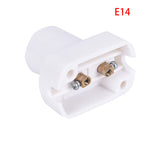 1pc Square Lamp Holder for E17 E14 LED Light Bulbs Aging-Test Light Base