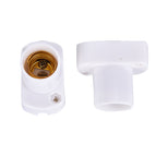 1pc Square Lamp Holder for E17 E14 LED Light Bulbs Aging-Test Light Base