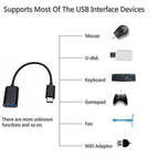 1pc Type-c Otg Data Cable USB 3.1 Type-c Otg Adapter Converter For Android Smart Phone Type-c Otg Data Cable For Xiaomi Huawei