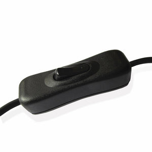 1pcs 5.5x2.1mm Led Power Supply Switch  Black LED Strip Wire Switch Cable For SMD 5050 3528 Single Color Strip