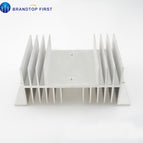 1pcs Aluminum Single Phase Solid State Relay SSR Heat Sink Base Small Type Heat Radiator for 10A to100A  with 2 mouting