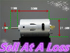 1pcs K215Y DC12-24V 390 DIY Mini DC Motor 13000-26000RPM High Speed Great Torsion Motor Diameter 27.6 MM High Quality On Sale