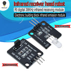 1set/lot 38KHz IR Infrared Transmitter Module IR Digital  Infrared Receiver Sensor Module For Arduino Electronic Building Block wholesale bulk price