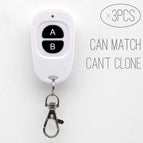 2 PCS 6V 433MHz RF Remote Control  EV1527 1/2/3/4 Buttons Learning Model Wireless Transmitter For Light  Switch