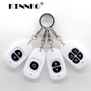 2 PCS 6V 433MHz RF Remote Control  EV1527 1/2/3/4 Buttons Learning Model Wireless Transmitter For Light  Switch