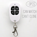 2 PCS 6V 433MHz RF Remote Control  EV1527 1/2/3/4 Buttons Learning Model Wireless Transmitter For Light  Switch