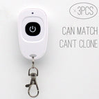 2 PCS 6V 433MHz RF Remote Control  EV1527 1/2/3/4 Buttons Learning Model Wireless Transmitter For Light  Switch