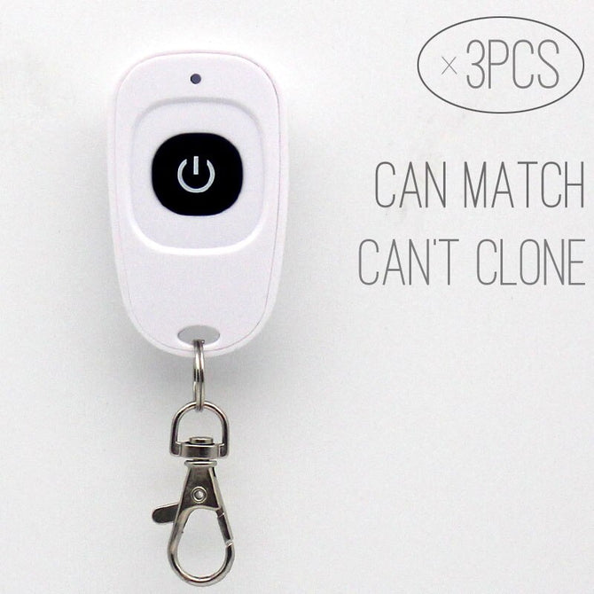 2 PCS 6V 433MHz RF Remote Control  EV1527 1/2/3/4 Buttons Learning Model Wireless Transmitter For Light  Switch