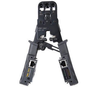 2 in 1 multitool RJ45 Network LAN Cable Crimper Pliers stripper Tool Cable Tester 6P/8P Wire Cutter Tool Test Crimping Pliers