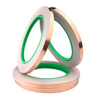 20-50m 3mm Single Side Conductive Copper Foil Tape Strip Adhesive EMI Shielding Heat Resist Tape 20/30/50Meters