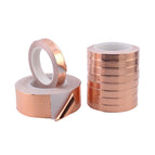 20 Meters Single Guide Copper Tape 0.05 Thick Copper Tape Copper Foil Tape Shielding Tape 3mm 4mm 5mm 6mm 7mm 8mm 10mm 12mm 18mm