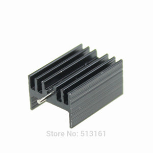 20 Pieces/lot  TO-220 TO220 Heat Sink 21x15x11mm Cooler Cooling Heatsink Radiator Aluminum