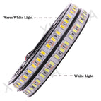 2019 New Super Bright 5M 600 LED Strip Light SMD5630 120leds/m Non Waterproof Flexible LED Ribbon Tape DC12V under cabinet light wholesale bulk price