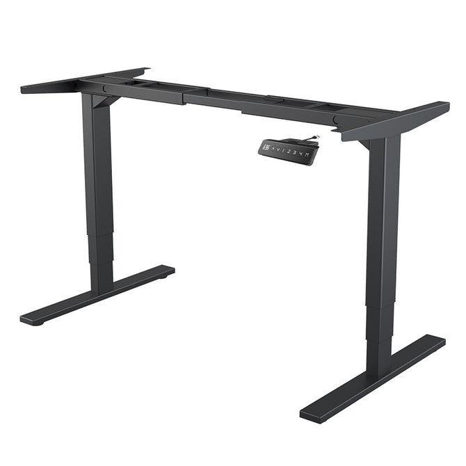 Intelligent lifting table frame Electric memory lifting desk frame Double motor 3 inverted lifting table legs.