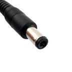 20x CCTV DC Power Connector 5.5 x 2.5mm Male Plug Socket with Cord Connector Cable Black 1m/3ft 18AWG