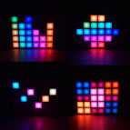 Geekcreit® DIY Multi-function LED Cool Music Spectrum RGB Color Palette Clock Kit wholesale bulk price