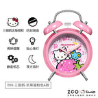 HelloKitty学生创意个性卡通卧室闹钟男孩女孩床头静音夜光大铃声