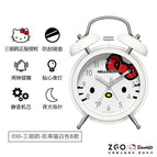 HelloKitty学生创意个性卡通卧室闹钟男孩女孩床头静音夜光大铃声