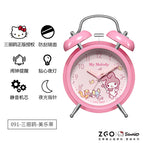 HelloKitty学生创意个性卡通卧室闹钟男孩女孩床头静音夜光大铃声