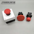 22mm XB2-ES542 XB2-ES442 XB2-ES642 Red Mushroom Emergency Stop Switch NC Push Button Switch 10A/415V