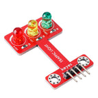 Keyes Brick LED Traffic Signal Light Emitting Traffic Light Module for Microbit Pin Header Version wholesale bulk price