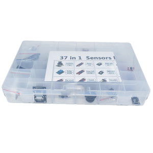 AOQDQDQD® 37 In 1/45 In 1 Sensor Kits Ultimate Starter Kit For Arduino Raspberry Pi Beginner Learning Sensor Module Suit with Plastic Case wholesale bulk price