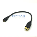 25cm Thunderbolt Mini DisplayPort Female To DP Male Adapter Converter For MacBook Pro Air Surface pro3 pro2 NEW TOSHIBA