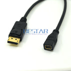 25cm Thunderbolt Mini DisplayPort Female To DP Male Adapter Converter For MacBook Pro Air Surface pro3 pro2 NEW TOSHIBA