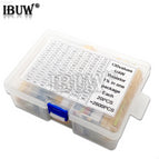 2600PCS 130 Values 1/4W 0.25W 1% Metal Film Resistors Assorted Pack Kit Set Lot Resistors Assortment Kits Fixed resistor