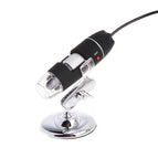 2MP 1000X 8 LED USB Powered Digital Microscope Endoscope Zoom Camera Magnifier w/ Stand