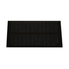 2W 6V Solar Panel Cell Durable Solar Generator Solar Cells Light Outdoor DC Output Waterproof Panel Solar Charger Portable