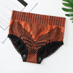 Ready Stock Cotton Panties Women Underwear Ladies Lingerie Plus Size High Waist Girl Briefs Antibacterial Comfortable Breathable