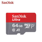 SanDisk Memory Card 128gb Class 10 Micro SD Card 32gb A1 64gb R Speed up 98mb/s Flash Cards 16gb micro sd TF card mini sd card
