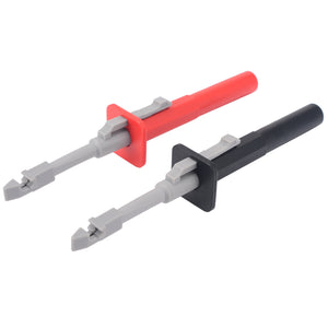 2pcs Circuit Test Clip Test Clip Piercing Probes Set Nickel Plated Surface PA Insulation Test Clamp For Car Circuit Detection wholesale bulk price