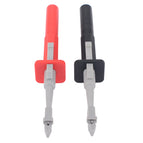 2pcs Circuit Test Clip Test Clip Piercing Probes Set Nickel Plated Surface PA Insulation Test Clamp For Car Circuit Detection wholesale bulk price