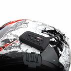 2PCS/set EJEAS V6 Pro Intercomunicador para Capacete Bluetooth Helmet Headset 1.2km IP65 Music Waterproof 6 Riders Interphone